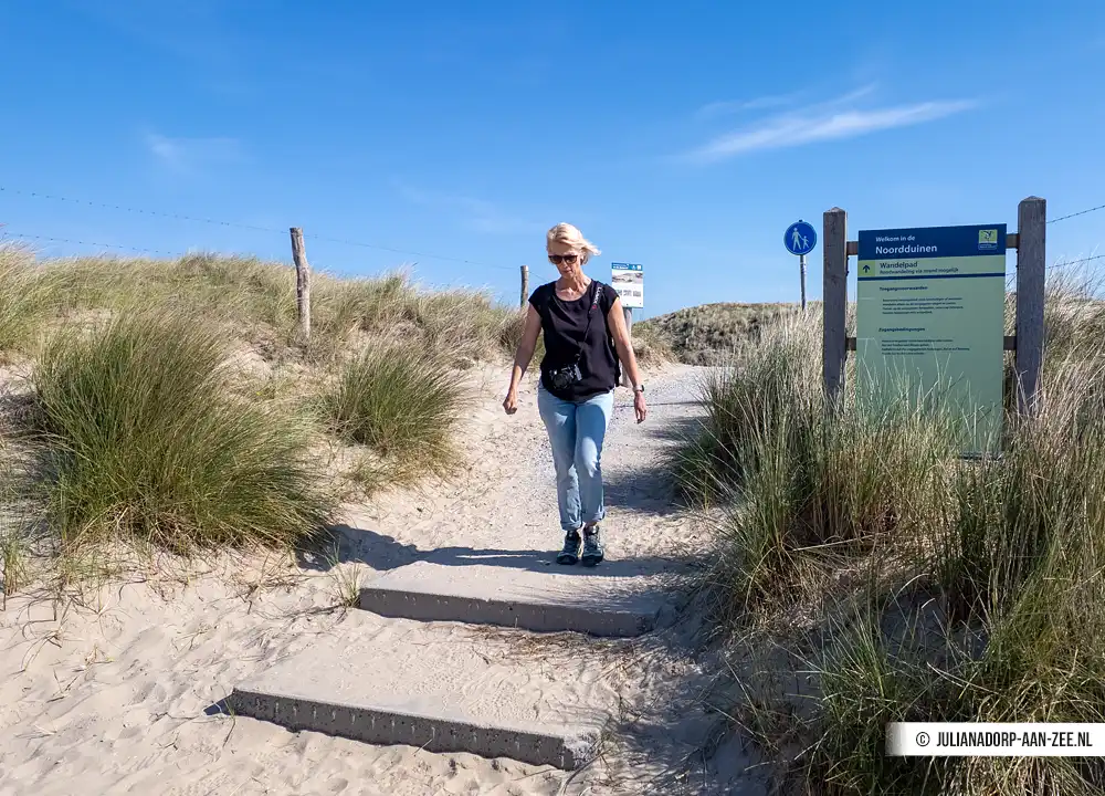 Wandelen duinlandschap Julianadorp aan Zee