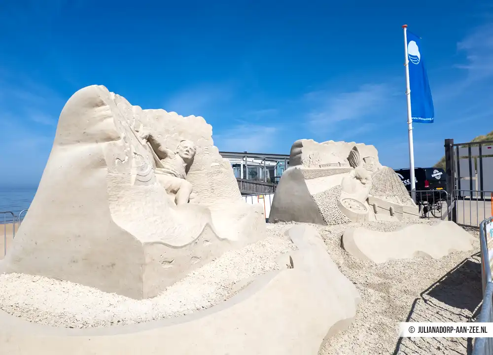 Zandsculpturen in Julianadorp